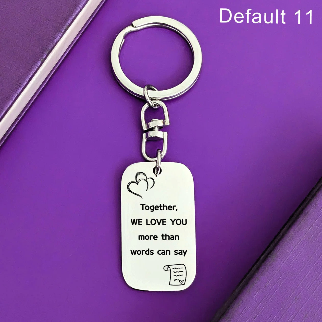 Personalised Engraved Keyring