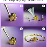 Memory Paw - Cremation Charm for Moments Bracelet