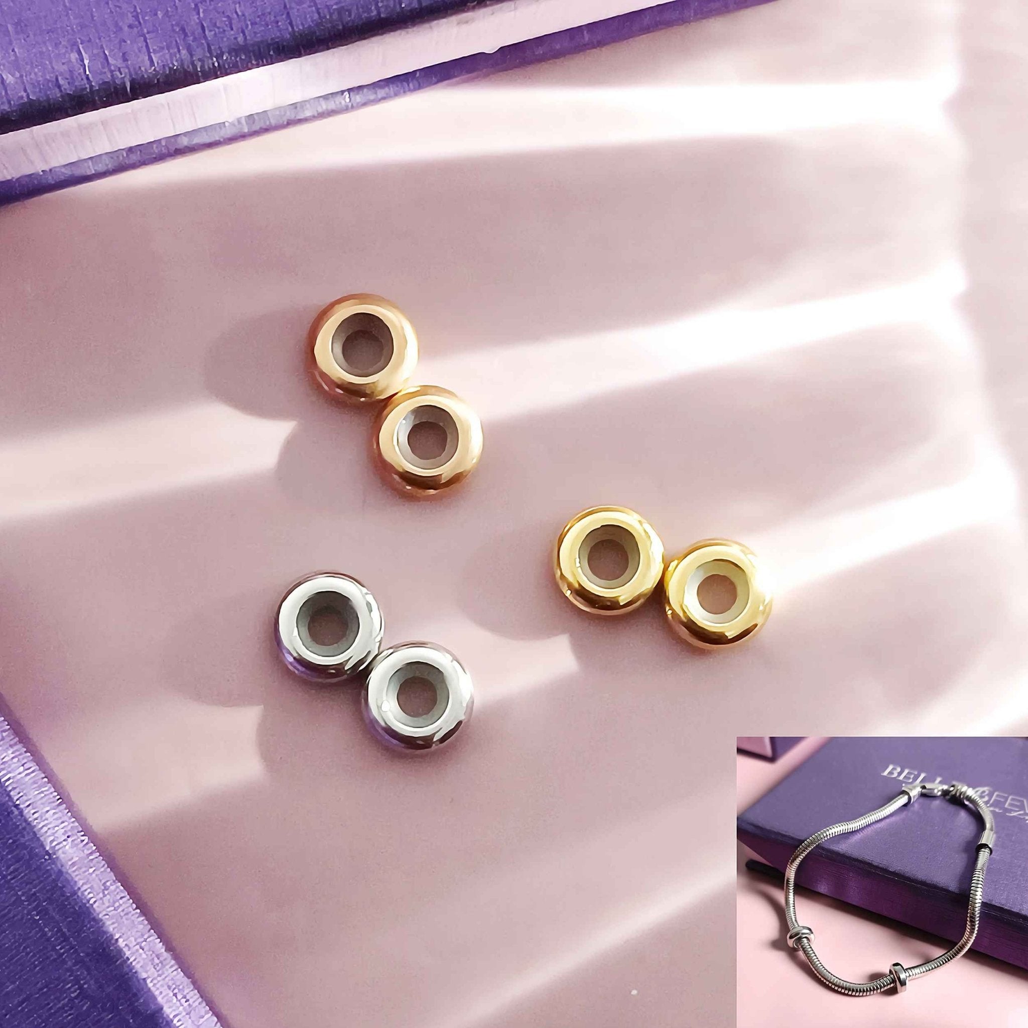 Additional Stopper Bead for New Moments Bracelet - Moments Charm Bracelets by Belle Fever