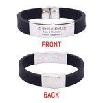 Always Remember Personalised ID Bracelet - Bangles & Bracelets by Belle Fever