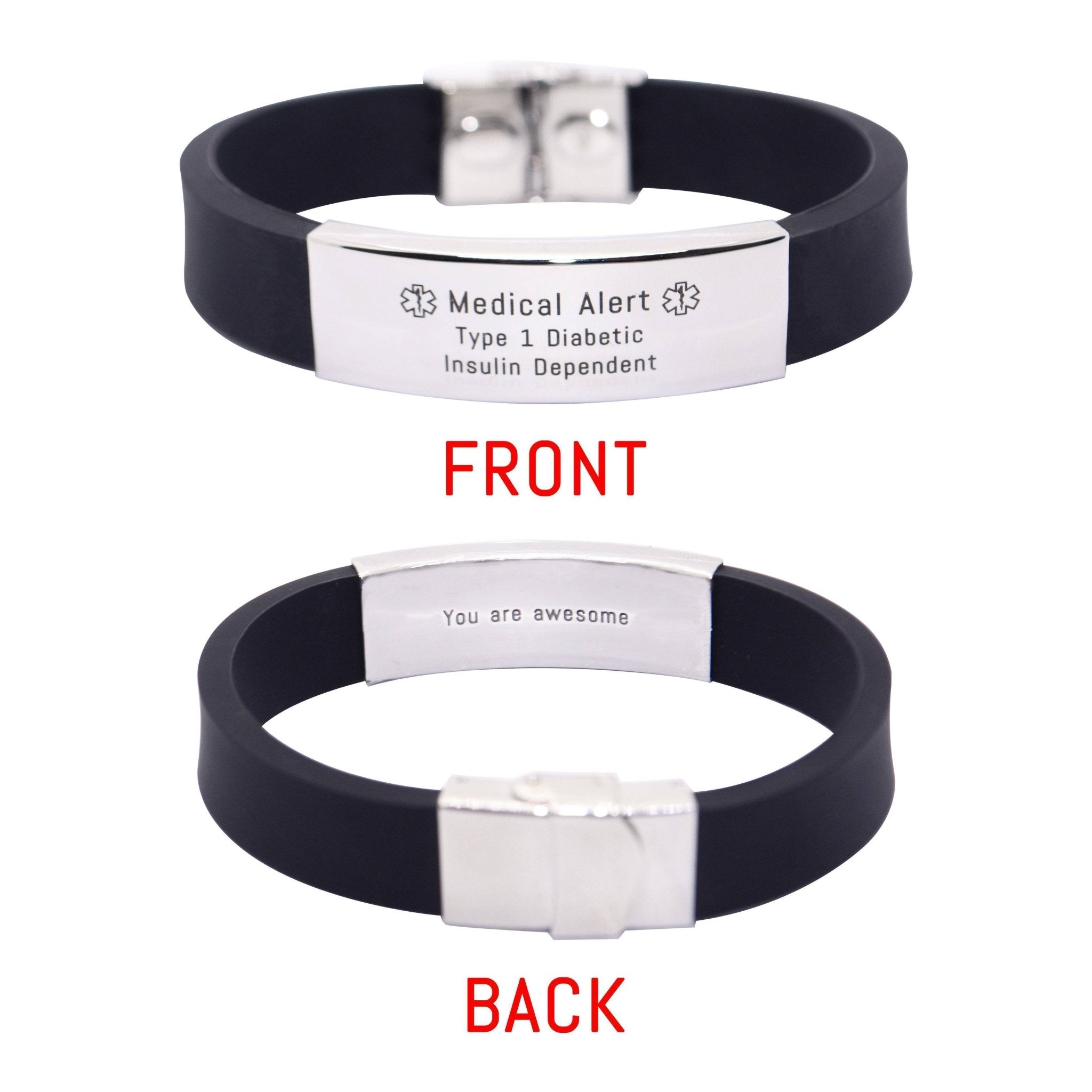Always Remember Personalised ID Bracelet - Bangles & Bracelets by Belle Fever