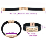 Always Remember Personalised ID Bracelet - Bangles & Bracelets by Belle Fever