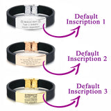 Always Remember Personalised ID Bracelet - Bangles & Bracelets by Belle Fever