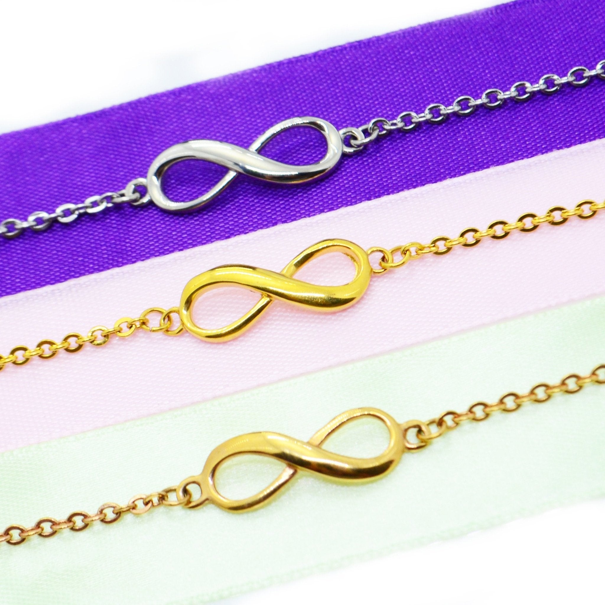 Belle Fever Infinity Bracelet/Anklet - Bangles & Bracelets by Belle Fever