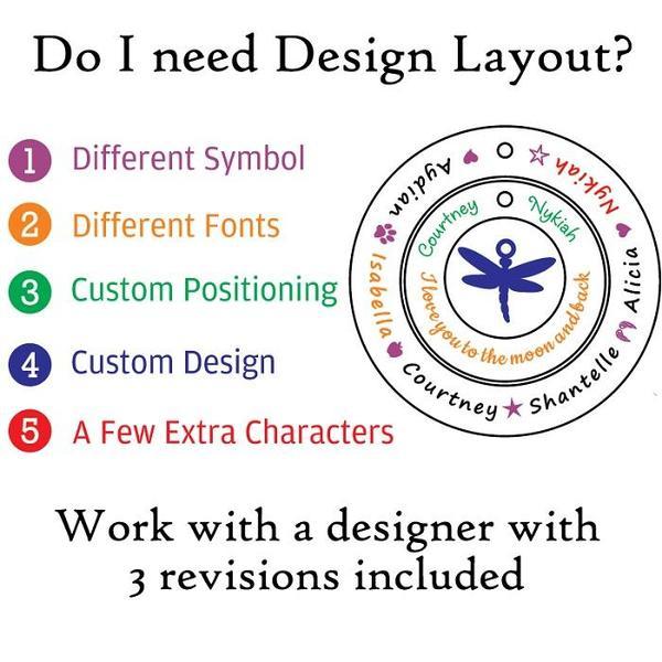 BUY ONE GET ONE Name Necklace (Birthstones Optional) - Deal