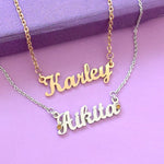 BUY ONE GET ONE Name Necklace (Birthstones Optional) - Deal