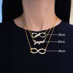 BUY ONE GET ONE Name Necklace (Birthstones Optional) - Deal