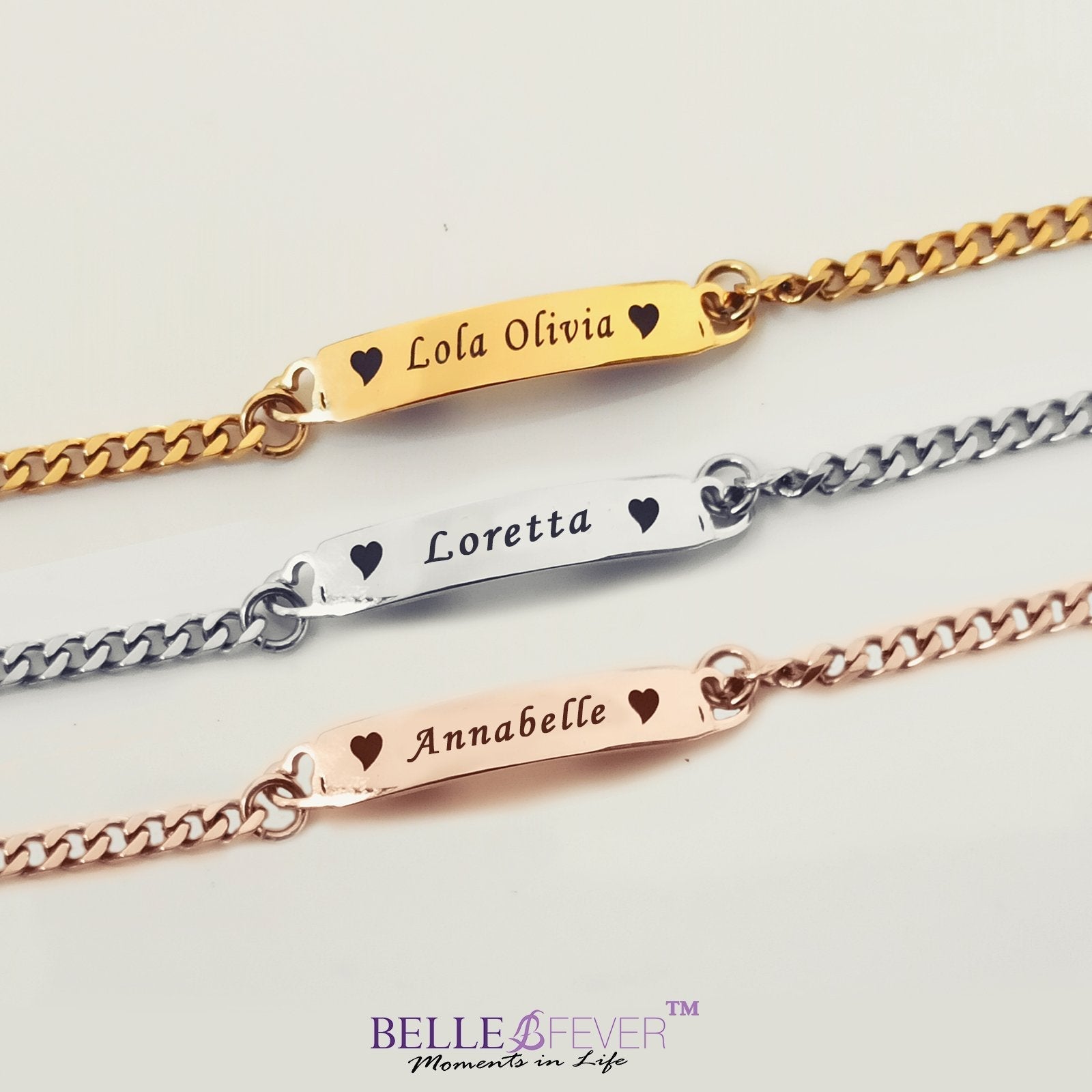 BUY ONE GET ONE Personalised Heart Bracelet - Deal