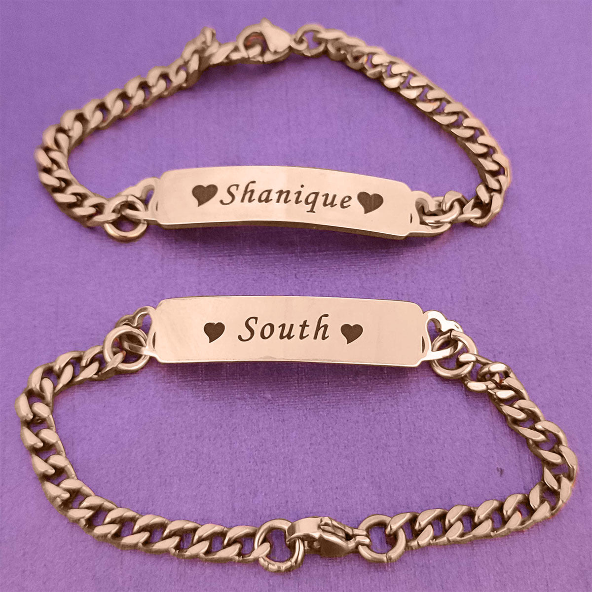 BUY ONE GET ONE Personalised Heart Bracelet - Deal