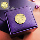 Disc Insert With Inscription for Dream Locket - Floating Dream Lockets by Belle Fever