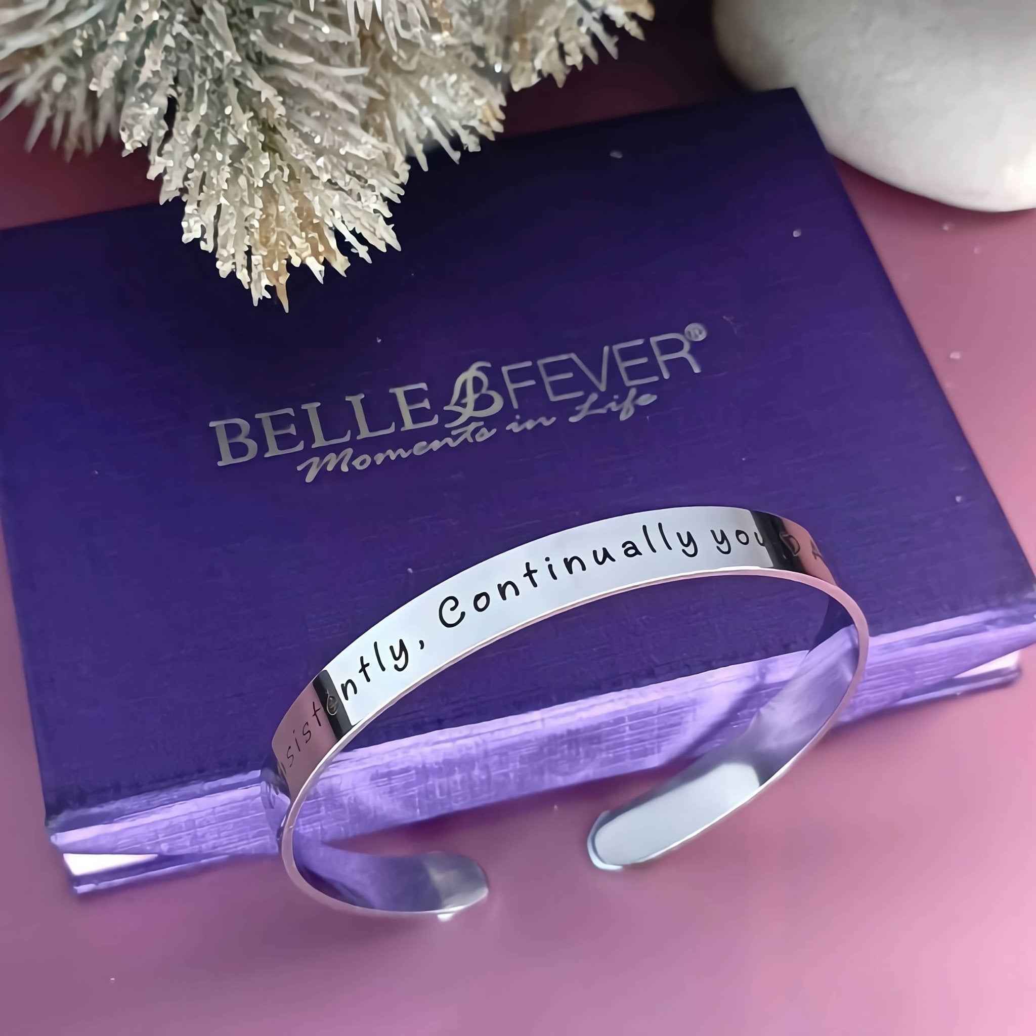 Endless Open Cuff Bangle - Bangles & Bracelets by Belle Fever