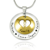 Infinity Dome Necklace - Mothers Jewellery by Belle Fever