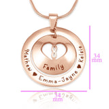 Infinity Dome Necklace - Mothers Jewellery by Belle Fever