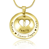 Infinity Dome Necklace - Mothers Jewellery by Belle Fever