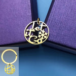Let It Go Charm for Keyring - Keyrings by Belle Fever