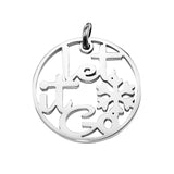 Let It Go Charm for Keyring - Keyrings by Belle Fever