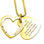 Love Forever Necklace - Memorial & Cremation Jewellery by Belle Fever