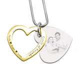 Love Forever Photo Necklace - Photo Jewellery by Belle Fever