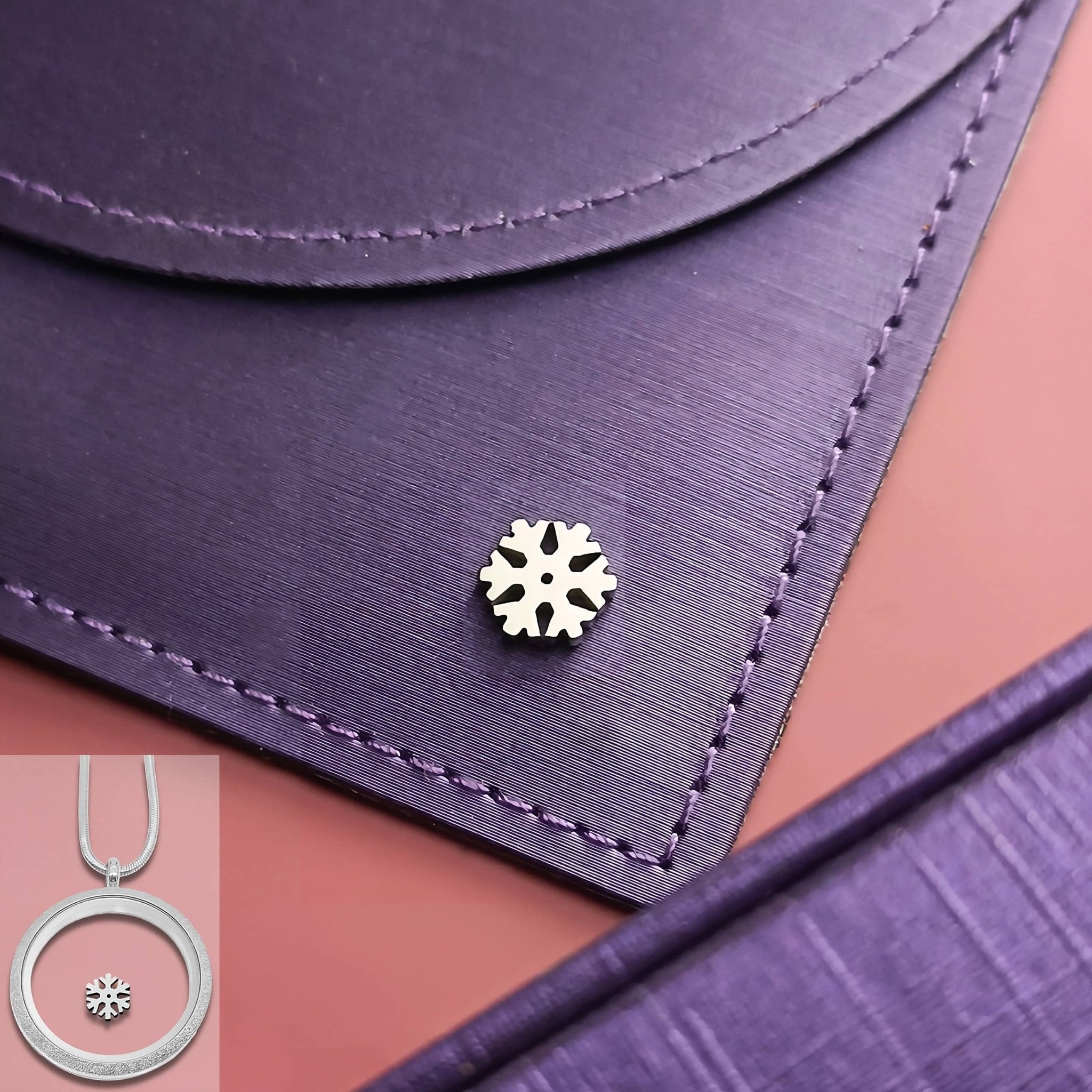 Snowflake Frozen Charm For Dream Locket - Floating Dream Lockets by Belle Fever