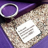 Teacher Hero Keyring - Keyrings by Belle Fever