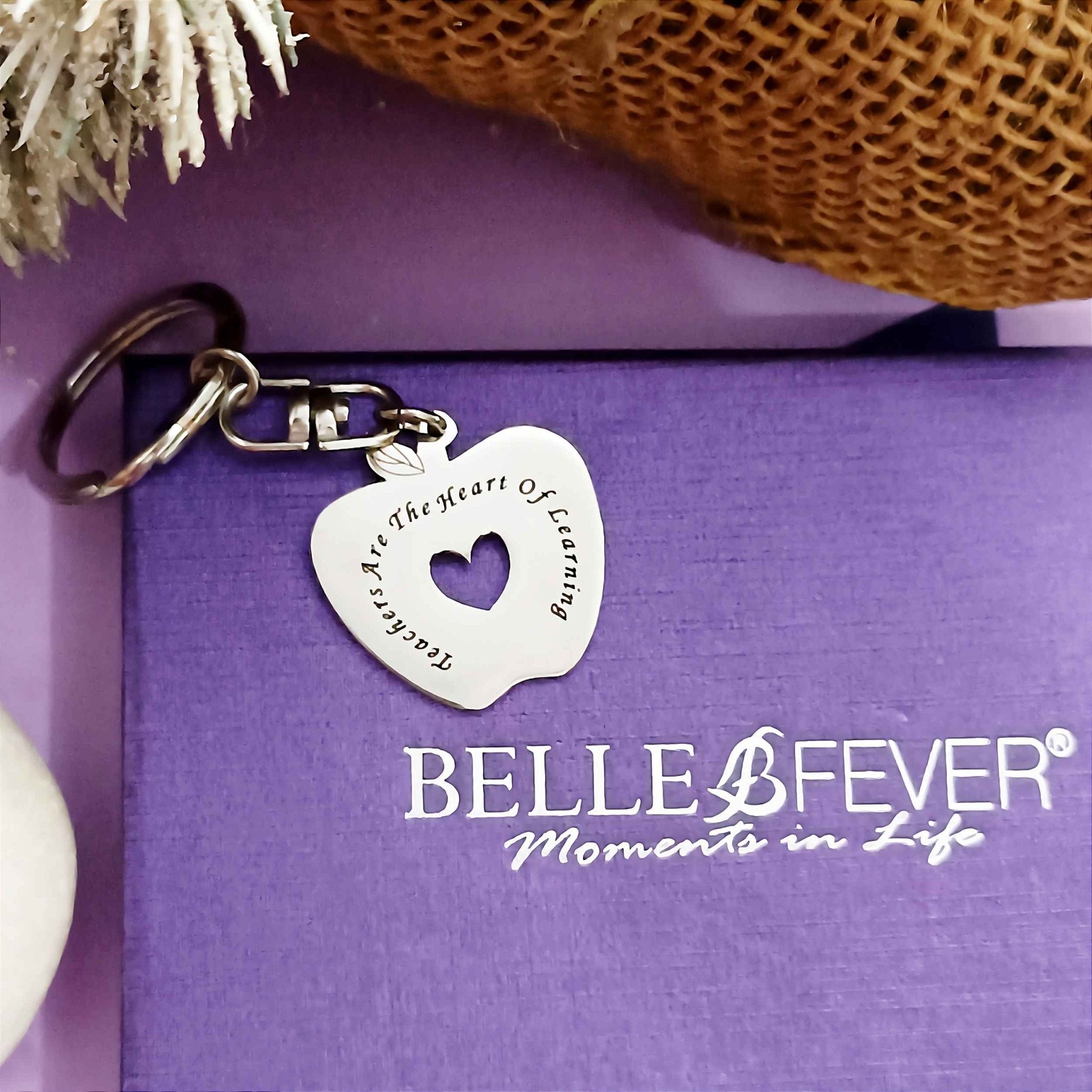 Teacher's Keyring - Keyrings by Belle Fever