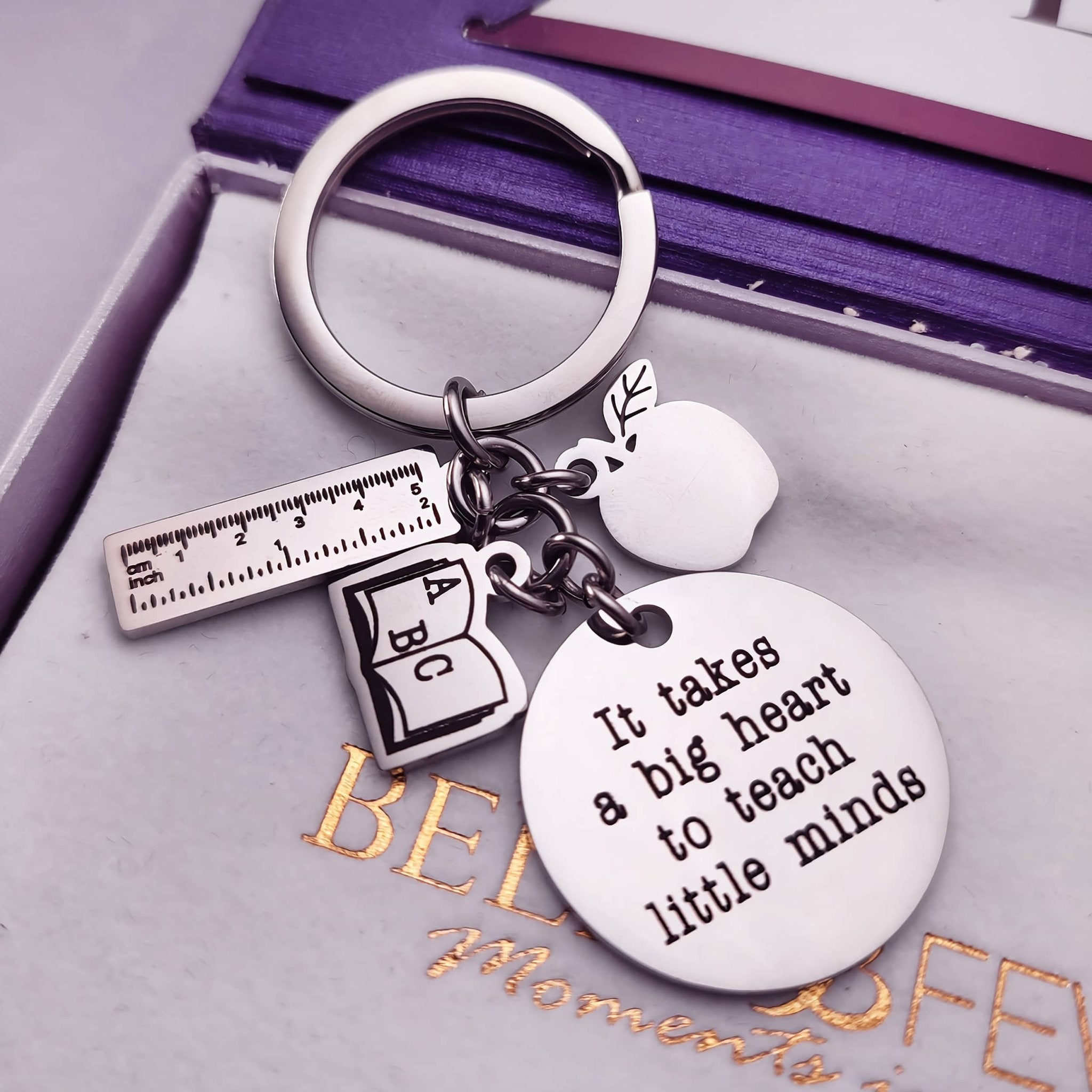 Teachers Life Keyring - Keyrings by Belle Fever