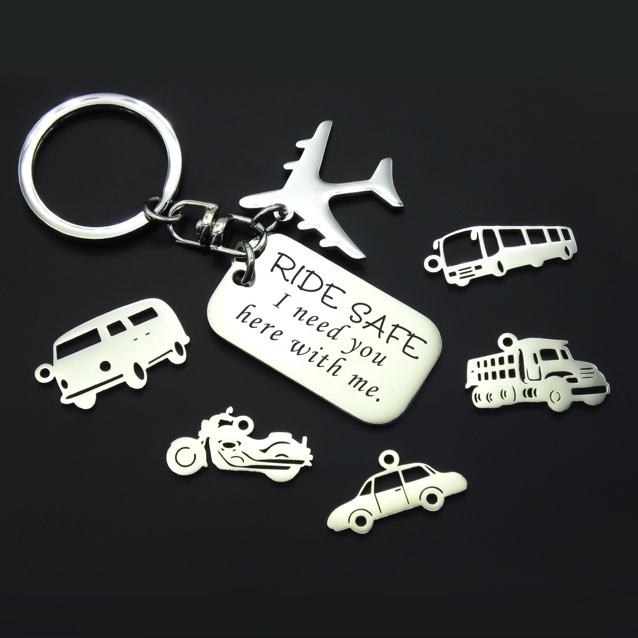 Travelling Keyring - Keyrings by Belle Fever