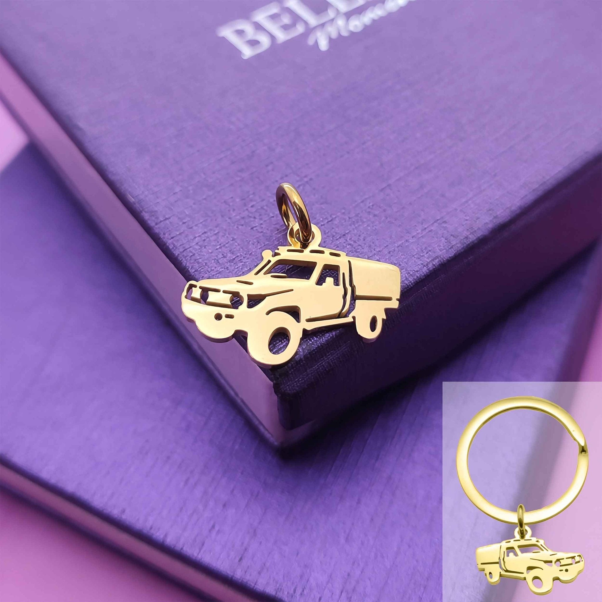 Ute Canopy Charm for Keyring - Keyrings by Belle Fever