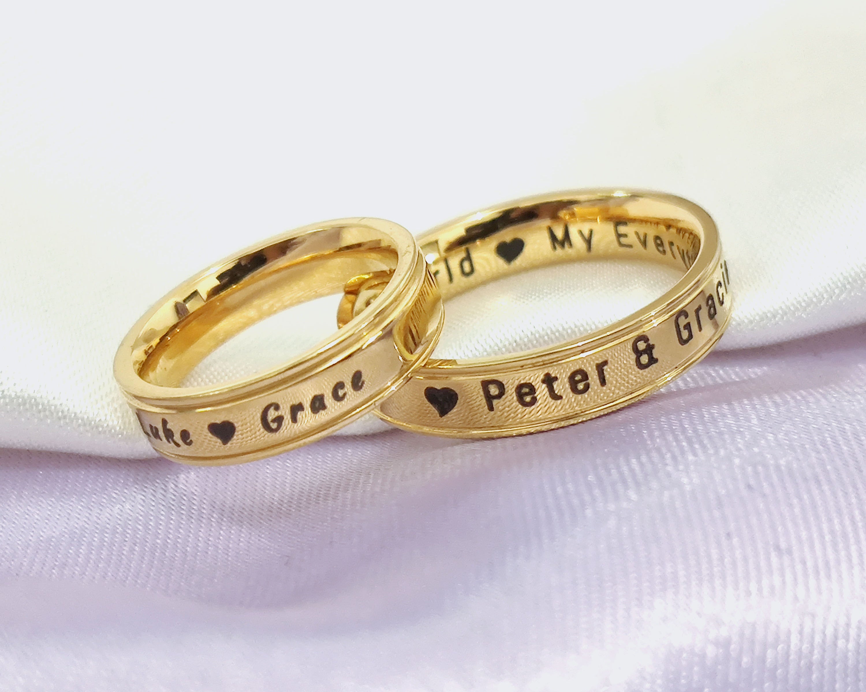 Unique Ways to Personalize Wedding Rings