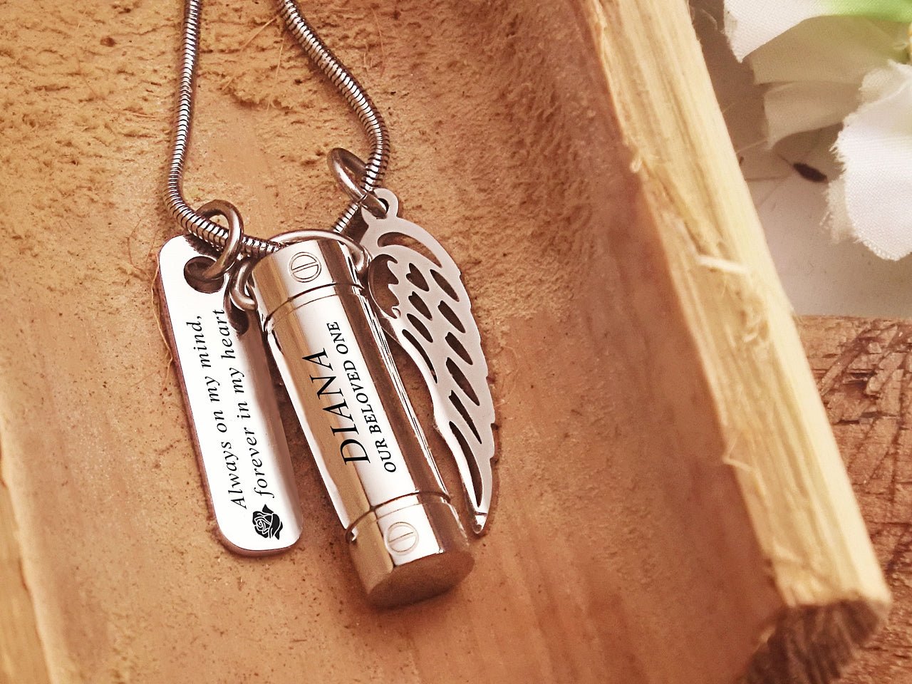 Memory Cremation Necklace - BELLE FEVER