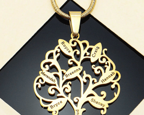 Tree of My Life Necklace - BELLE FEVER
