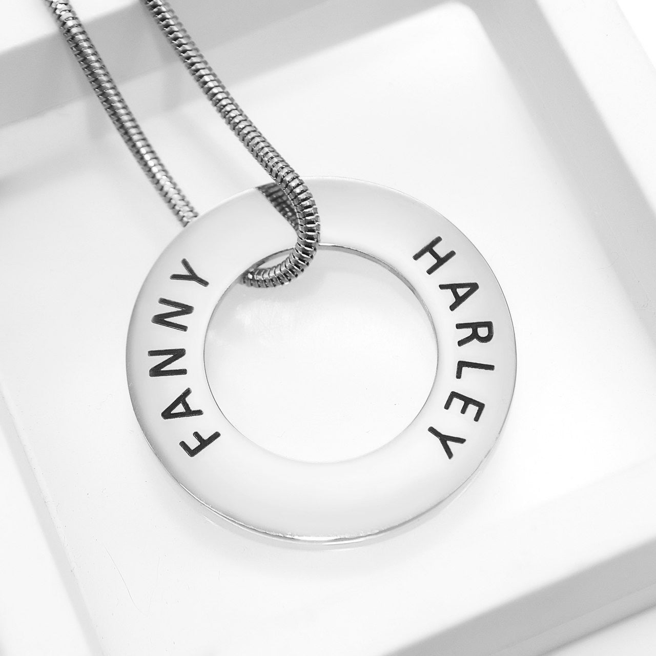 Always Forever Washer Necklace