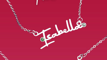 Signature Name Necklaces Buy One Get One Offer by Belle Fever Personalised Jewellery