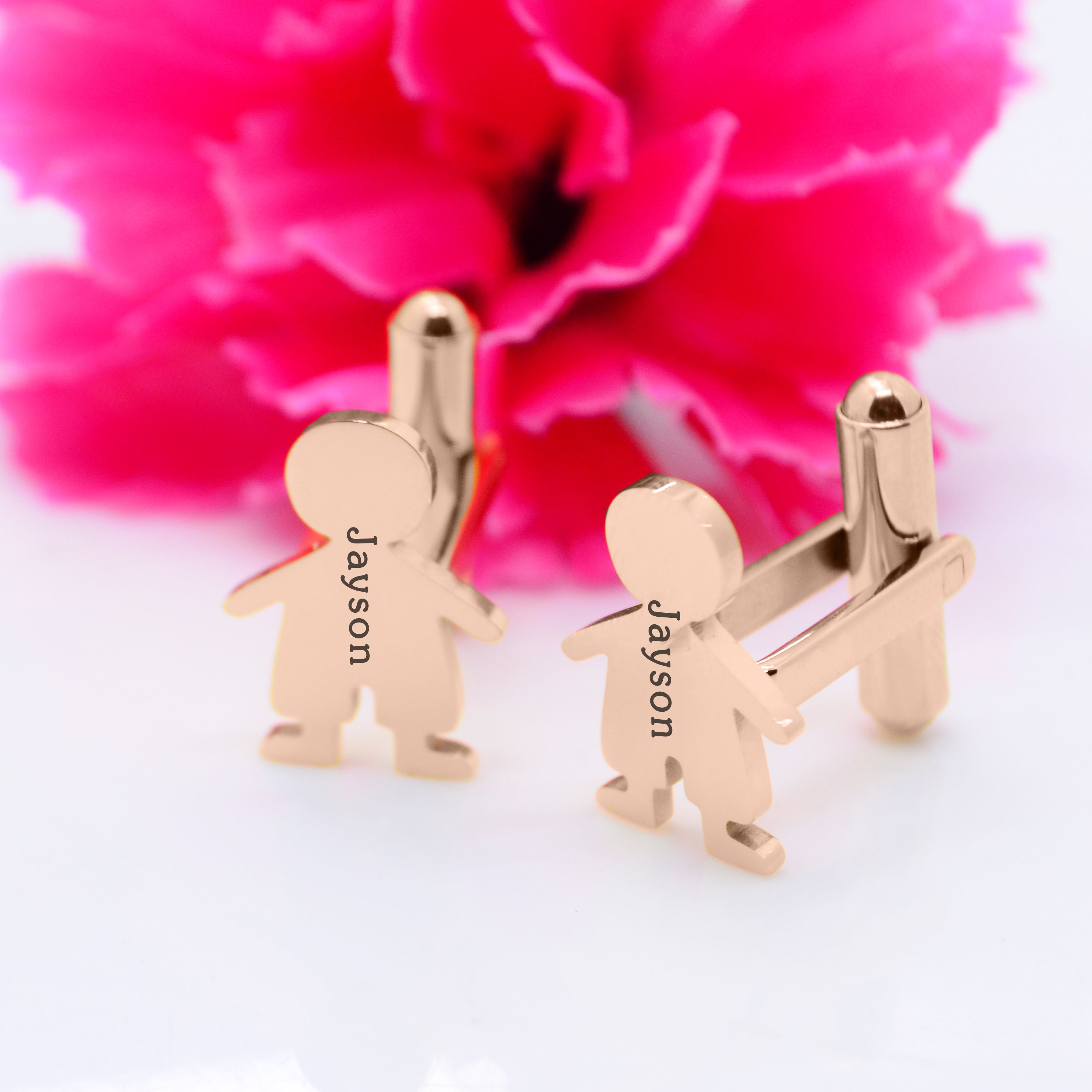 Personalised Kids Cufflinks