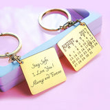 Calendar Keyrings Set of Two