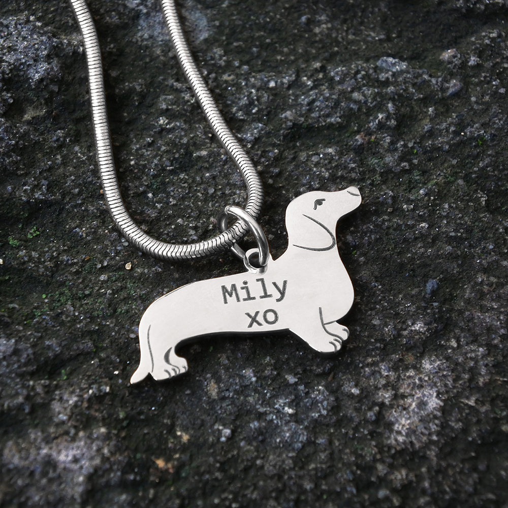 Dachshund Dog Necklace