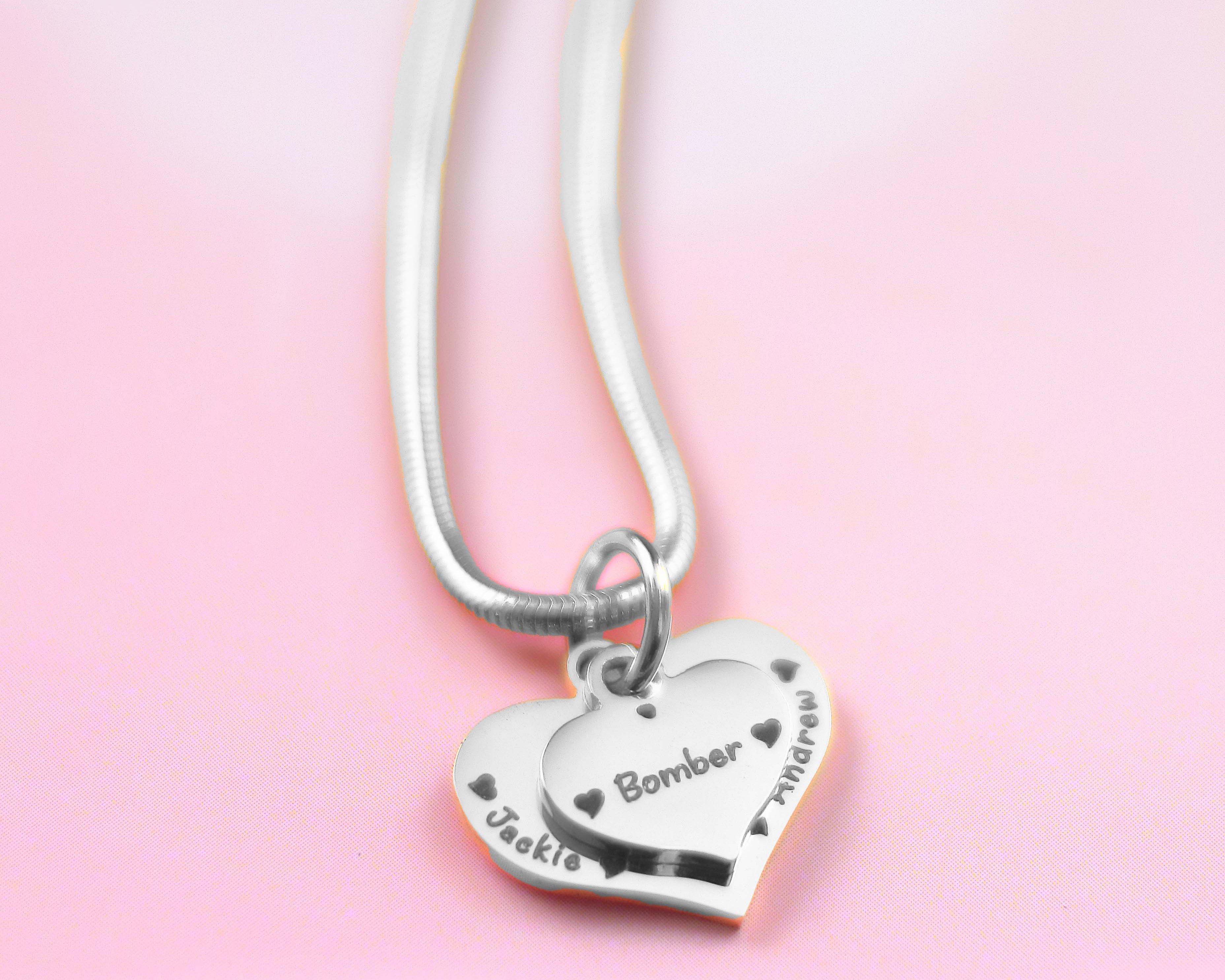 Double Heart Necklace