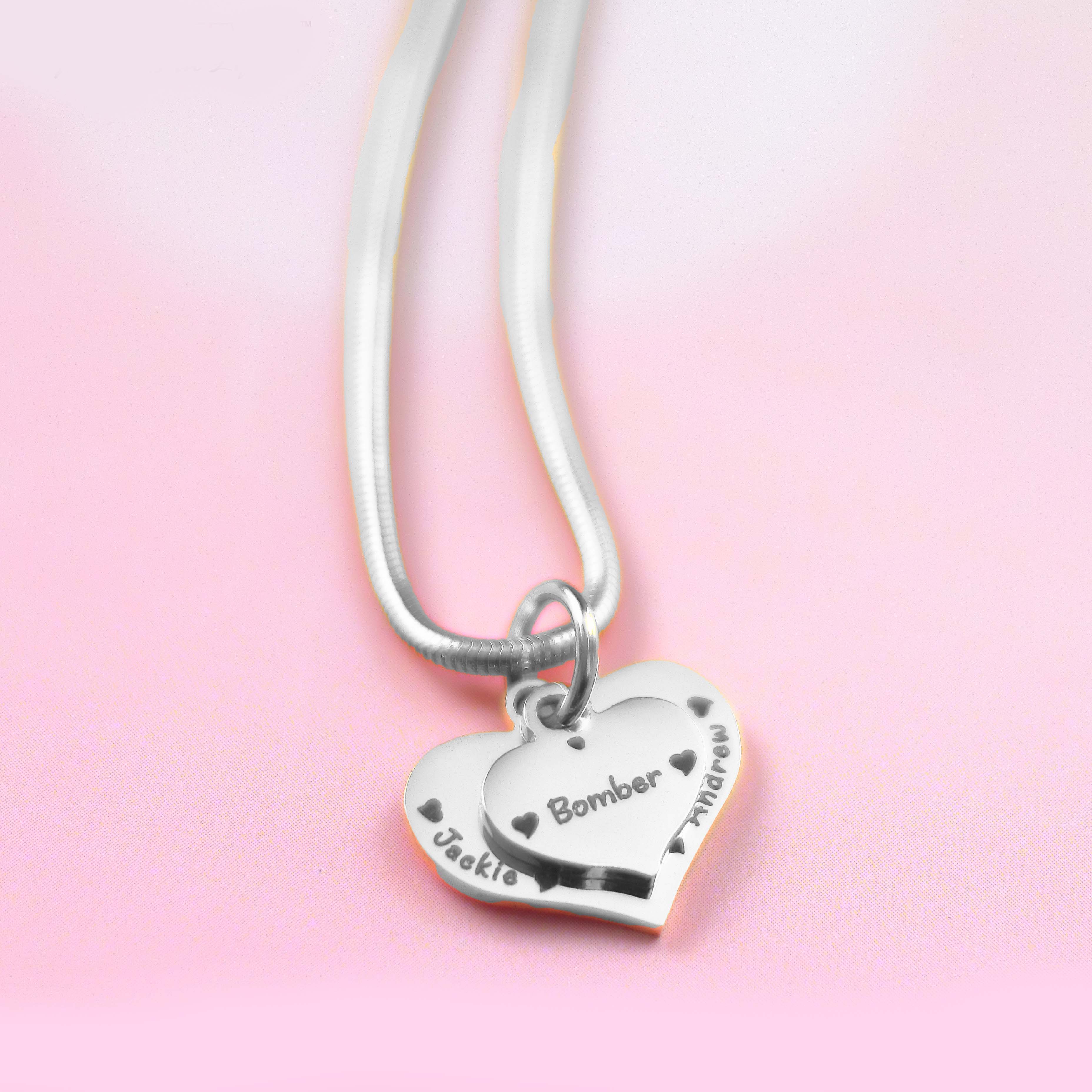 Double Heart Necklace