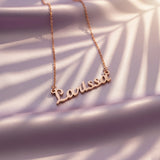 Name Necklace (Birthstones & Ornaments Optional)