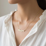 Name Necklace (Birthstones & Ornaments Optional)