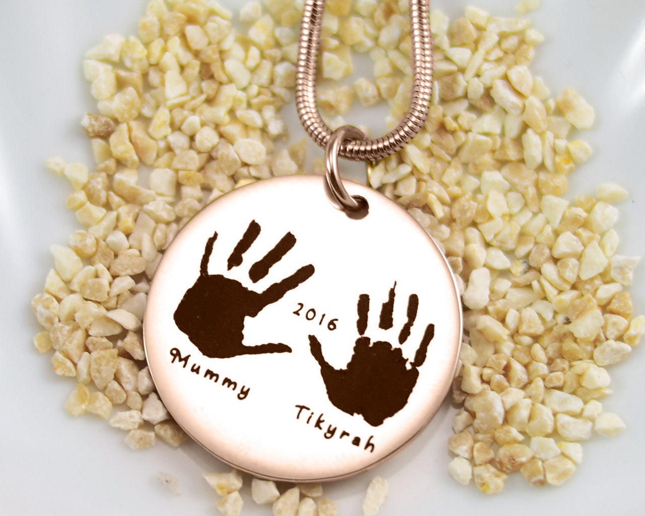 Hand on My Heart Necklace