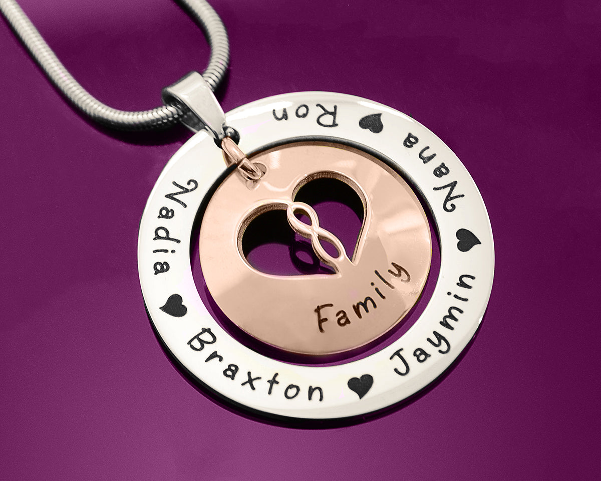 Infinity Dome Necklace