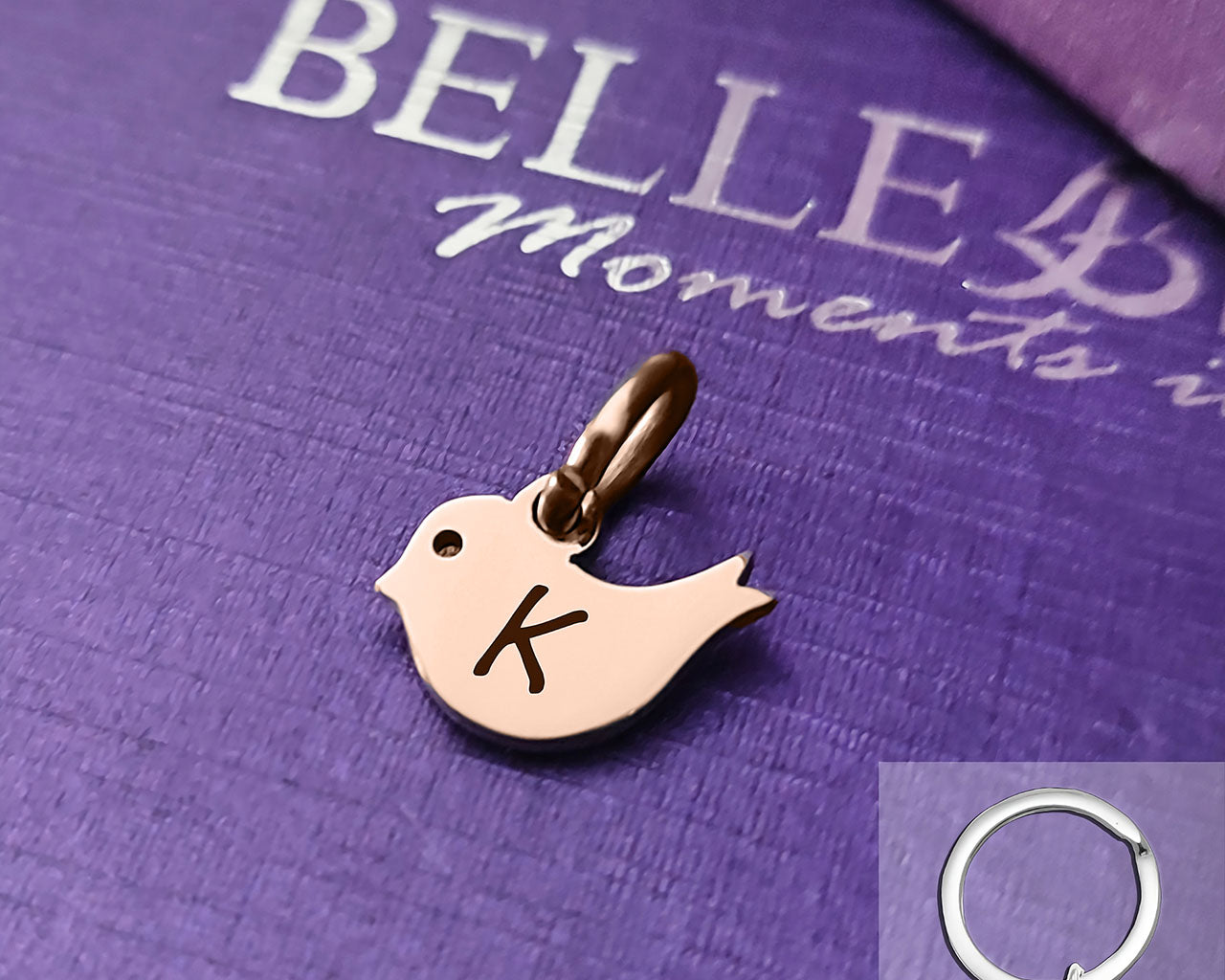 Little Bird Charm for Keyring