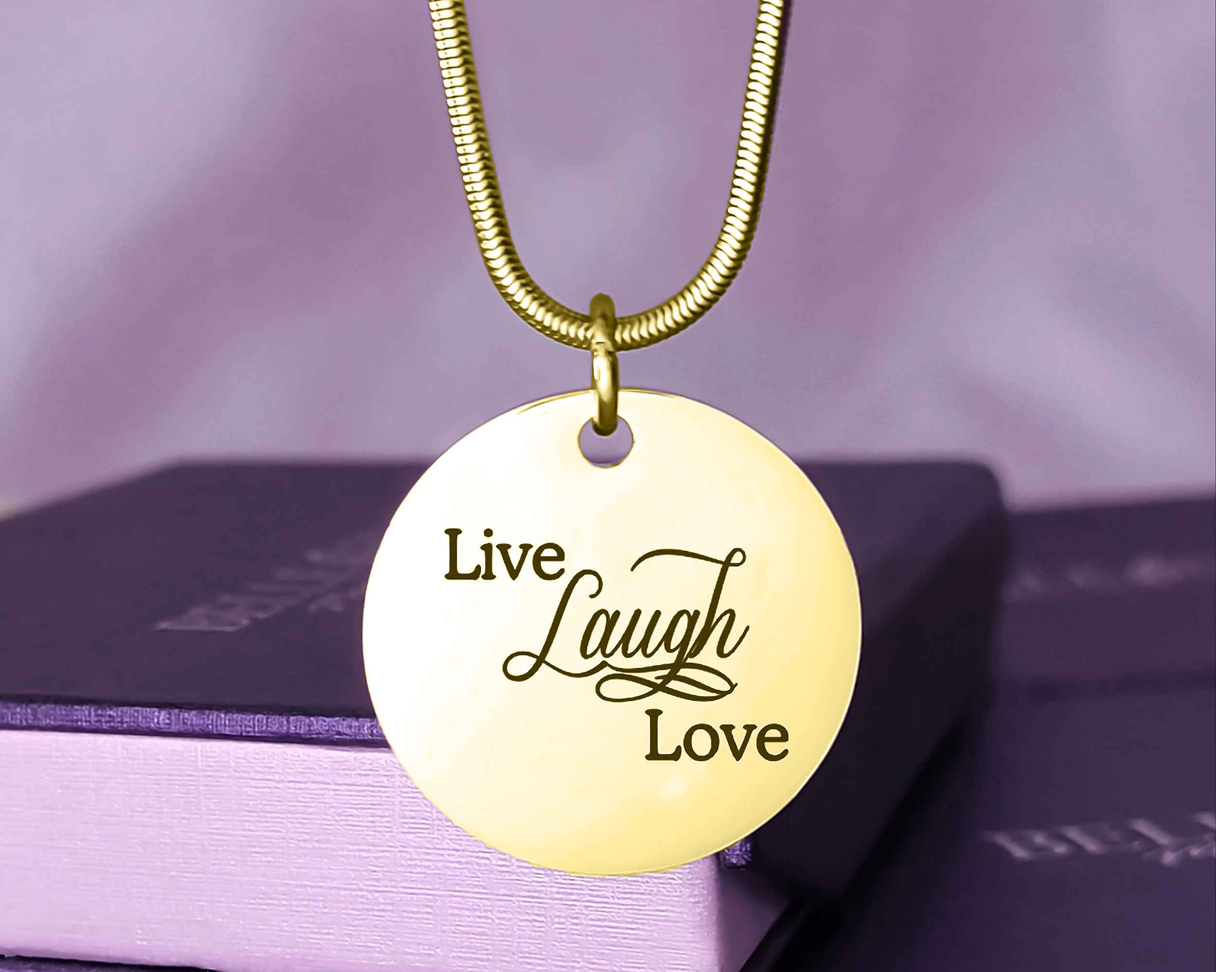Live Laugh Love Necklace