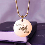 Live Laugh Love Necklace