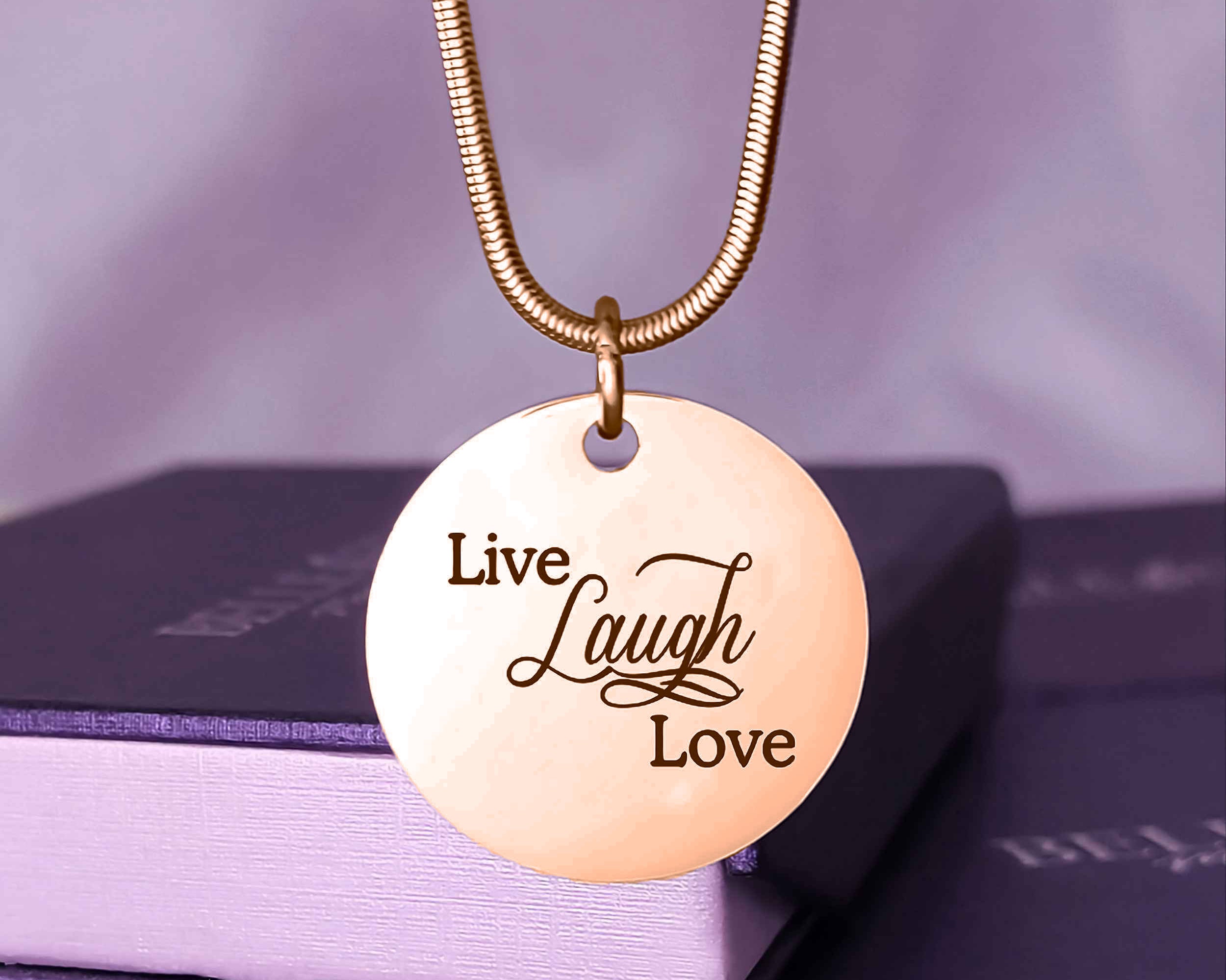 Live Laugh Love Necklace