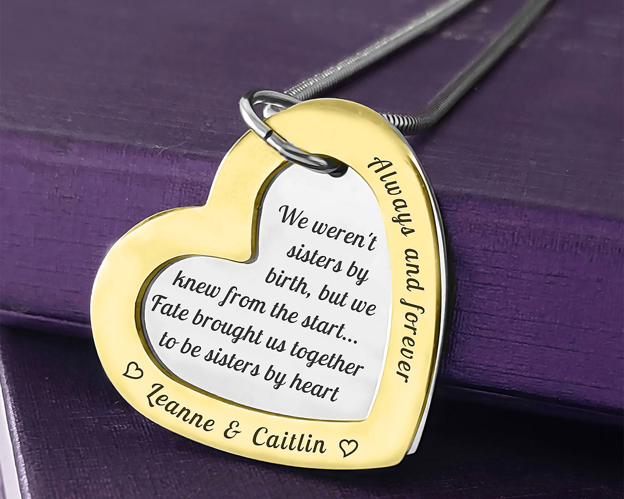 Love Forever Handwriting Necklace