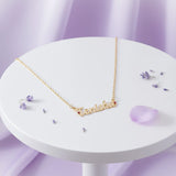 Name Necklace (Birthstones & Ornaments Optional)