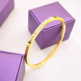 BUY ONE GET ONE She Believed She Could Personalised Bangle