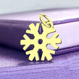 Snowflake Charm for Keyring